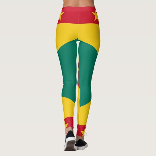 Grenada vlag leggings (Achterkant)