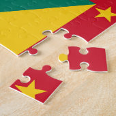 Grenada vlag legpuzzel (Zijkant)