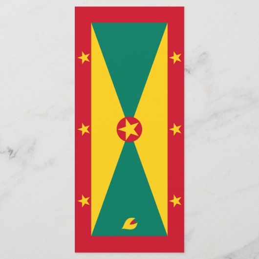 Grenada vlag menu (Achterkant)