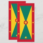 Grenada vlag menu (Voorkant / Achterkant)