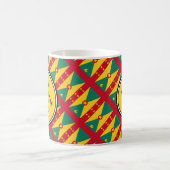 GRENADA Vlag met Christelijke Schrift en MONOGRAM Koffiemok (Center)