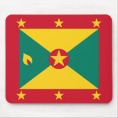Grenada vlag muismat (Voorkant)