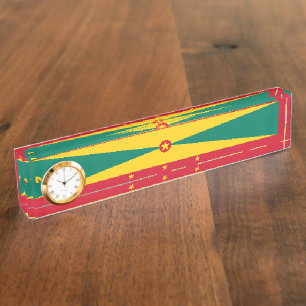 Grenada vlag naambordje