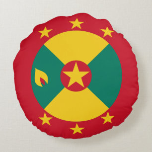 Grenada vlag rond kussen