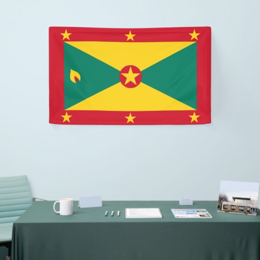 Grenada vlag spandoek (Beurs)