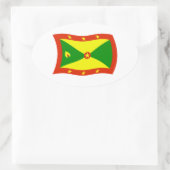 Grenada Vlag Sticker (Tas)