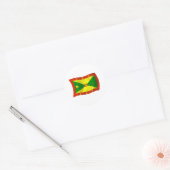 Grenada Vlag Sticker (Envelop)