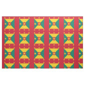 Grenada vlag stof (Fat Quarter)