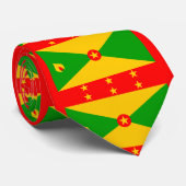 Grenada vlag stropdas (Opgerold)