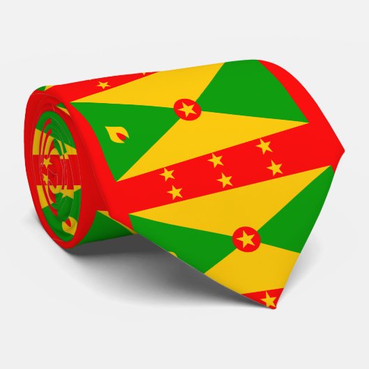 Grenada vlag stropdas (Opgerold)