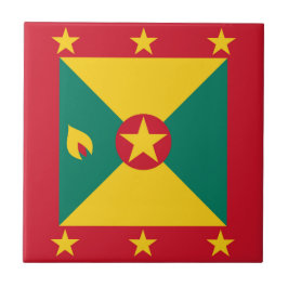 Grenada vlag tegeltje