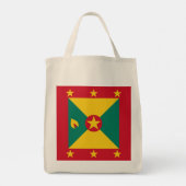 Grenada vlag tote bag (Achterkant)