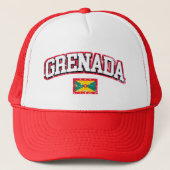 Grenada  vlag trucker pet (Voorkant)