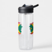 Grenada vlag waterfles (Links)