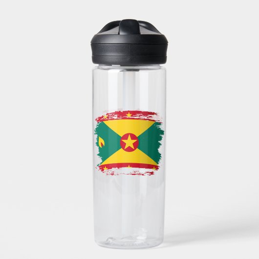 Grenada vlag waterfles (Voorkant)