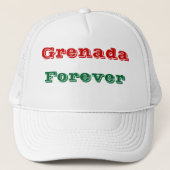 Grenada voor altijd trucker pet (Voorkant)
