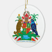 Grenada * Wapenschild Keramisch Ornament (Links)