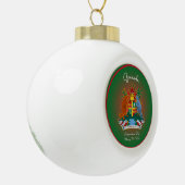 Grenada wapenstilstand keramische bal ornament (Links)