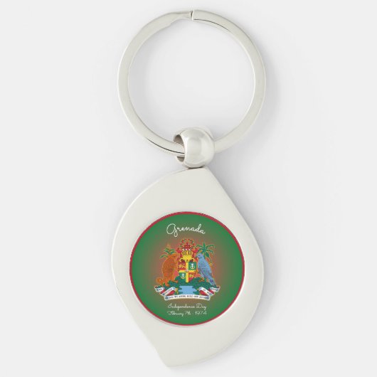 Grenada wapenstilstand sleutelhanger (Voorkant)
