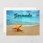 Grenada zebravis briefkaart (Voorkant / Achterkant)