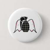 "Grenade Angel" Ronde Button 5,7 Cm (Voorkant)