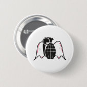 "Grenade Angel" Ronde Button 5,7 Cm (Voorkant /achterkant)