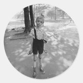 Grenade Boy Ronde Sticker (Voorkant)