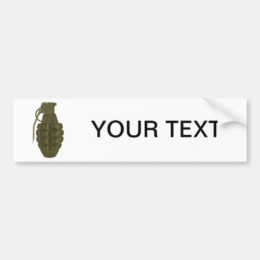 Grenade Bumpersticker (Voorkant)