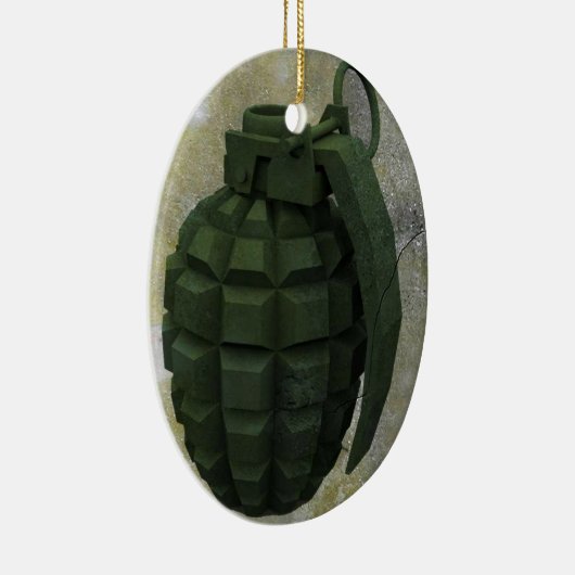 Grenade Keramisch Ornament (Rechts)