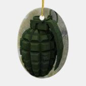 Grenade Keramisch Ornament (Voorkant)