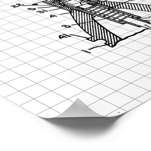 Grenade Patent Grid Poster (Hoek)