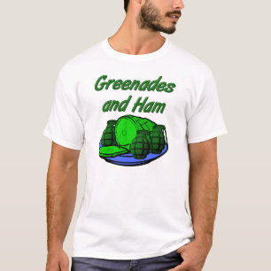 Grenades en Ham Grappig T-shirt