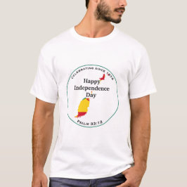 Grenadiaanse onafhankelijkheid vieren Wit Grenada T-shirt