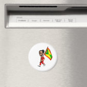 Grenadian Girl Magneet (Insitu (Vaatwasser))