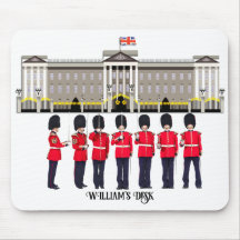 Grenadier-beveiligingssystemen op Parade Mouse Mat