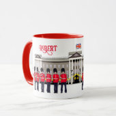 Grenadier-bewakers op parade mok (Voorkant links)