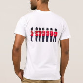 Grenadier-bewakers op parade-T-Shirt T-shirt (Achterkant)