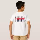 Grenadier-bewakers op parade-T-Shirt T-shirt (Achterkant volledig)