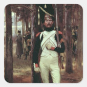 Grenadier Guard Vierkante Sticker (Voorkant)