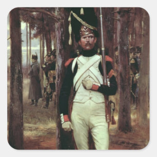 Grenadier Guard Vierkante Sticker