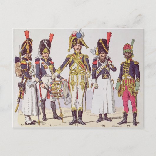 Grenadier Guards of the First Empire Briefkaart (Voorkant)