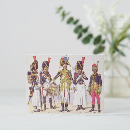 Grenadier Guards of the First Empire Briefkaart (Staand voorkant)