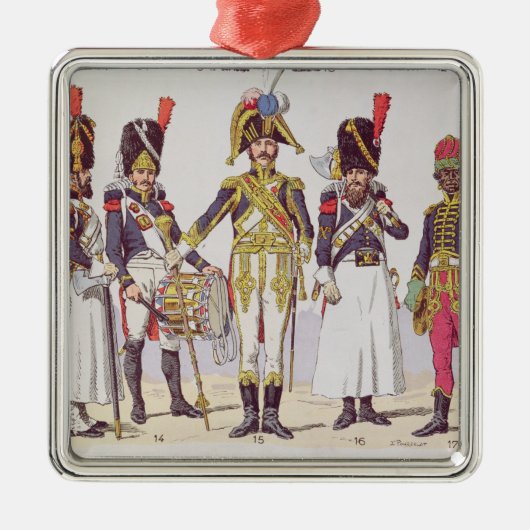 Grenadier Guards of the First Empire Metalen Ornament (Voorkant)
