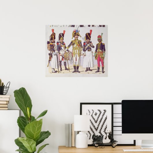 Grenadier Guards of the First Empire Poster (Thuiskantoor)