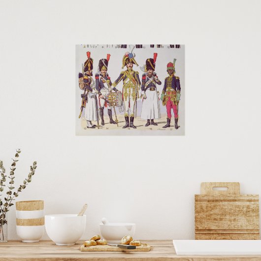 Grenadier Guards of the First Empire Poster (Keuken)