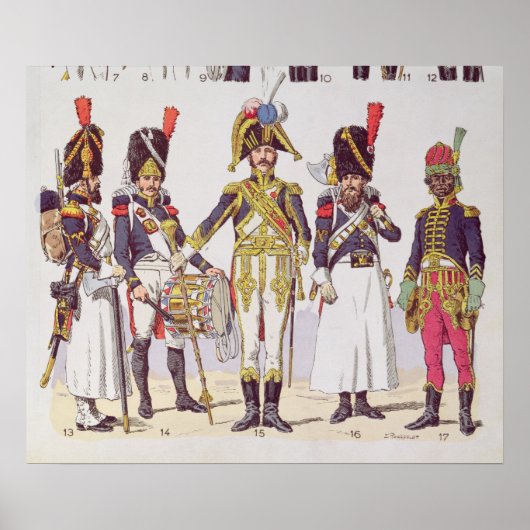 Grenadier Guards of the First Empire Poster (Voorkant)