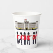 Grenadier Guards op Parade Papieren Bekers (Achterkant)