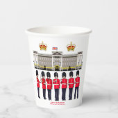 Grenadier Guards op Parade Papieren Bekers (Voorkant)