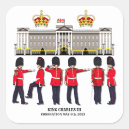 Grenadier Guards op Parade Square Sticker