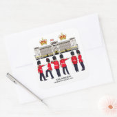 Grenadier Guards op Parade Square Sticker (Envelop)